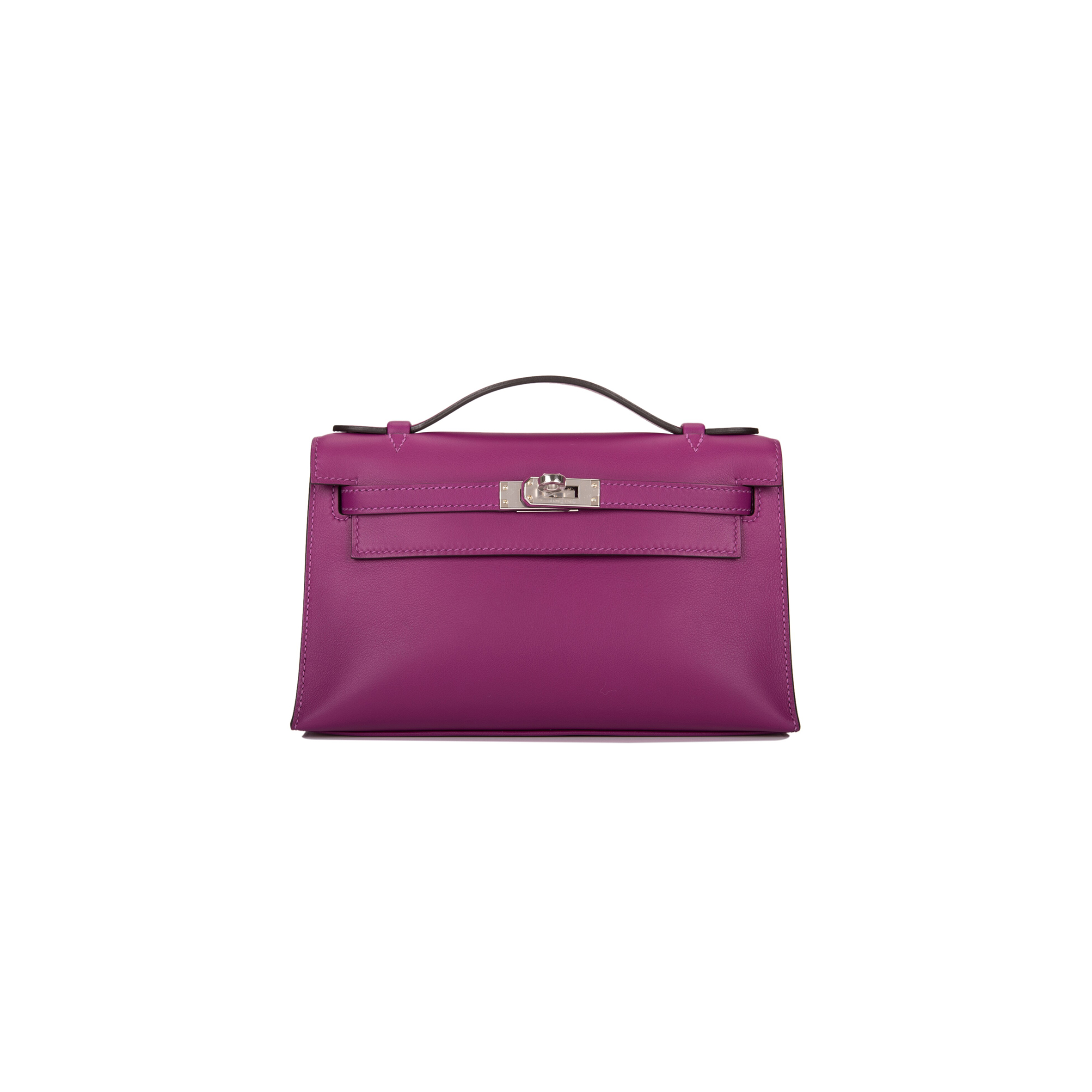 H**mes anemone swift mini kelly pochette palladium hardware (22*14*7cm)